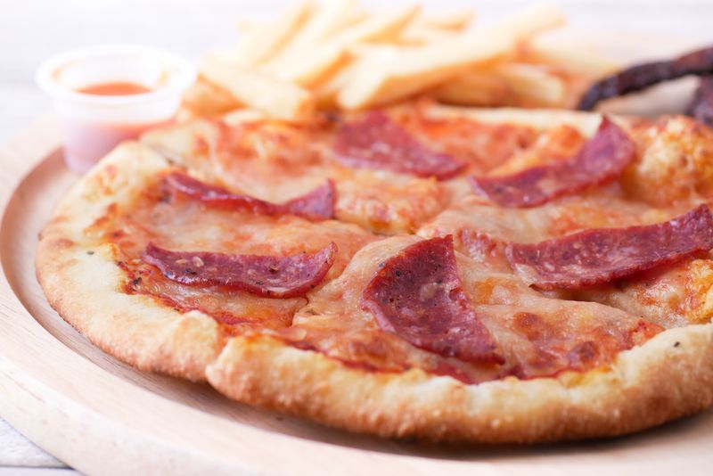 Giordanos Sausage and Pepperoni Deep Dish
